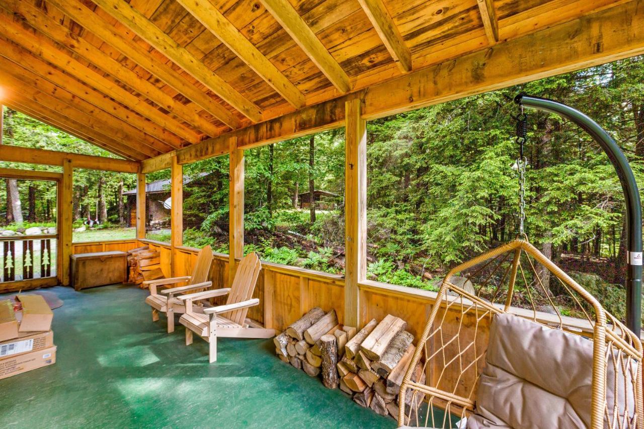 Lost Pond Cabin Schroon Lake Экстерьер фото